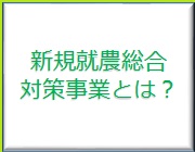 新規就農総合対策事業